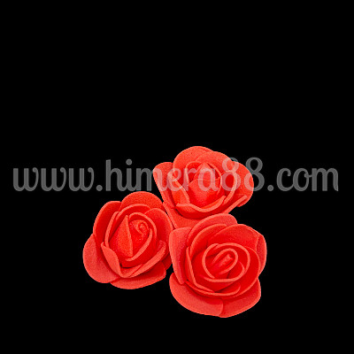 Рози фоам чашка 3СМ/500БР RED