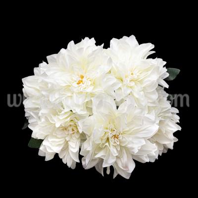 Букет индийска хризантема 15cm/7стр White