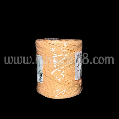 Едноцветна Рафия 1см/200М Peach