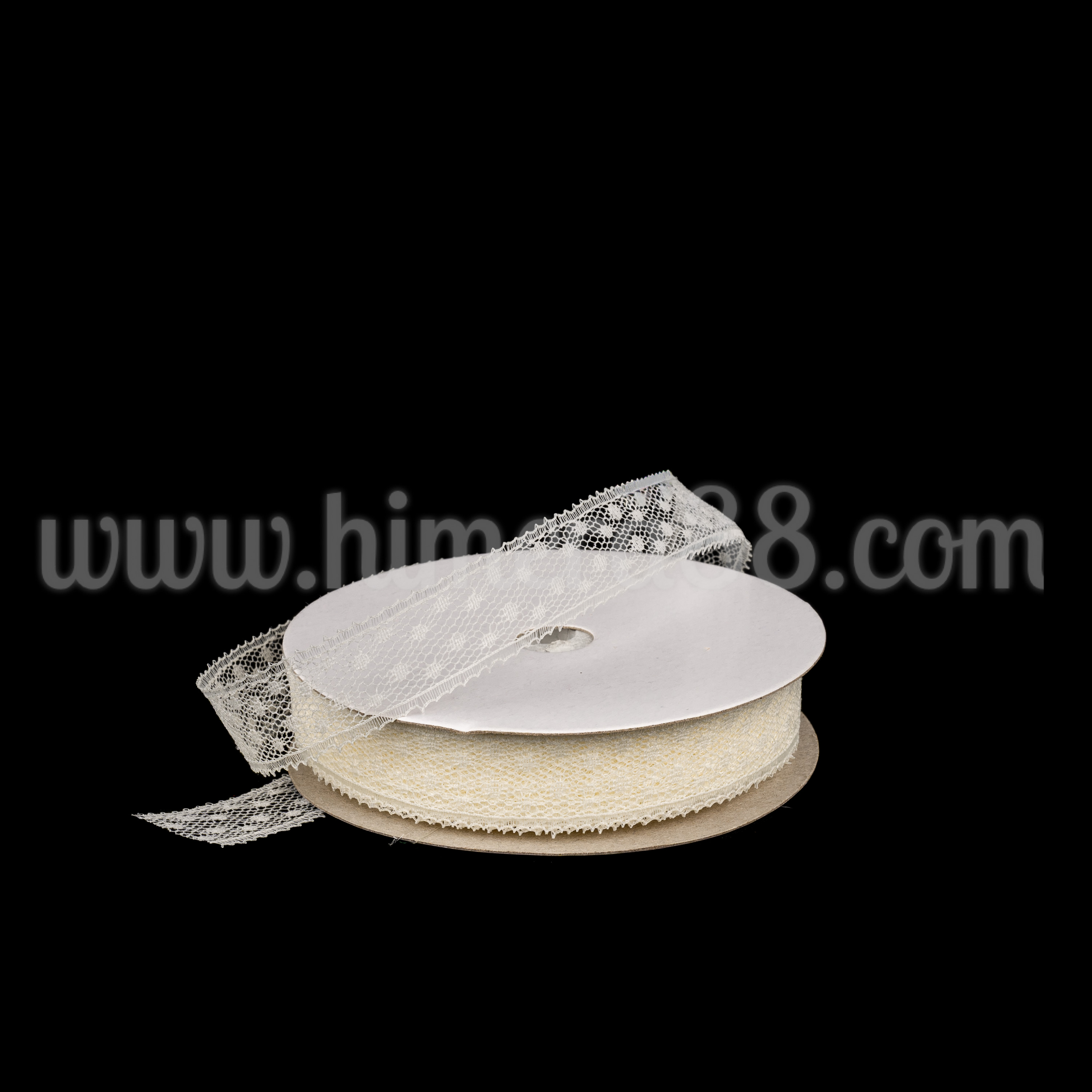 Декоративна дантела Wave Point 1.5cm*20m Ecru - изглед 1