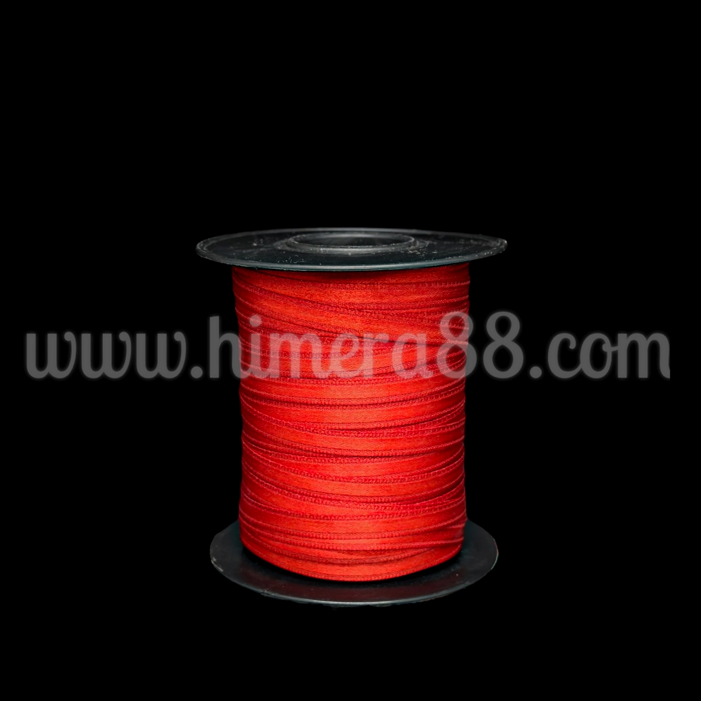 Сатен лента 0.6СМ/100М Red - изглед 1