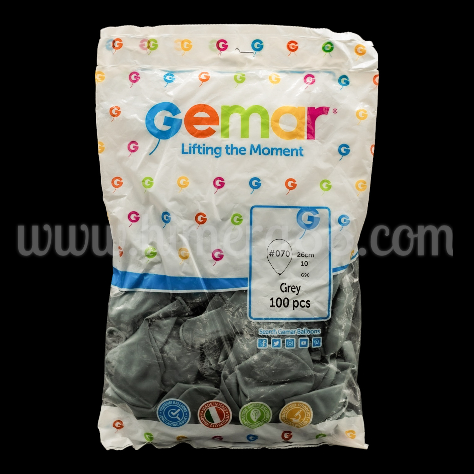 Балони GEMAR G90 100БР GREY