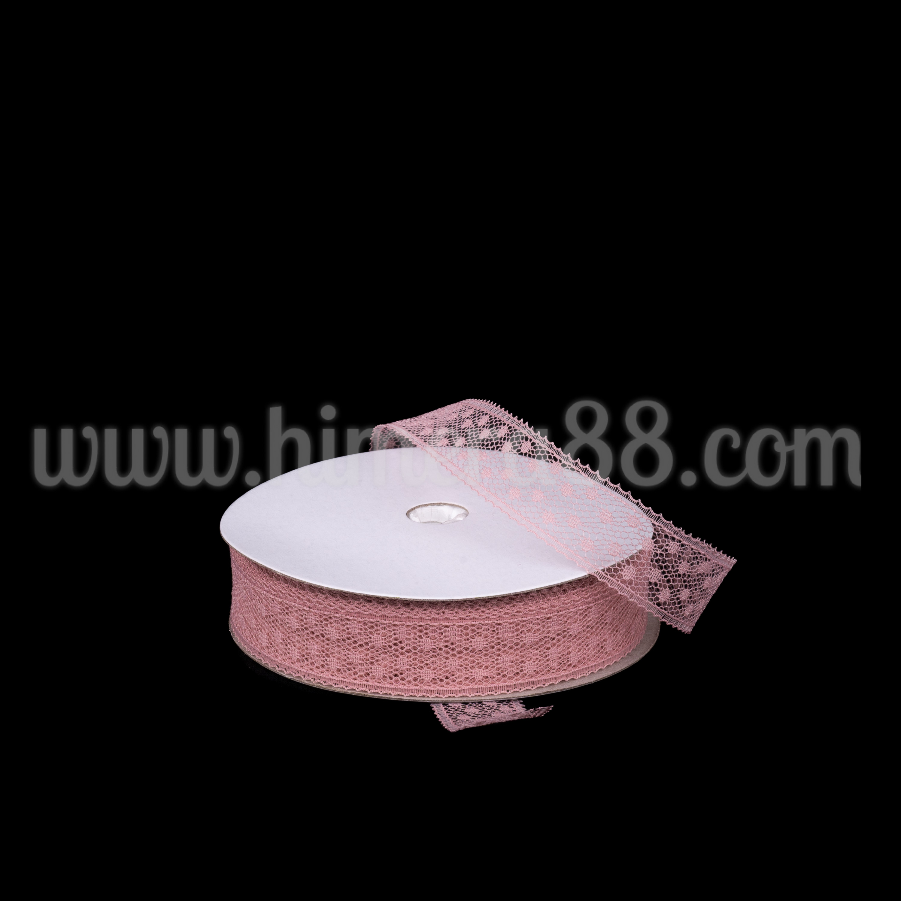 Декоративна дантела Wave Point 1.5cm*20m Ash Rose - изглед 1