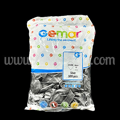 Балони МЕТАЛИК GEMAR GM110/100БР Silver