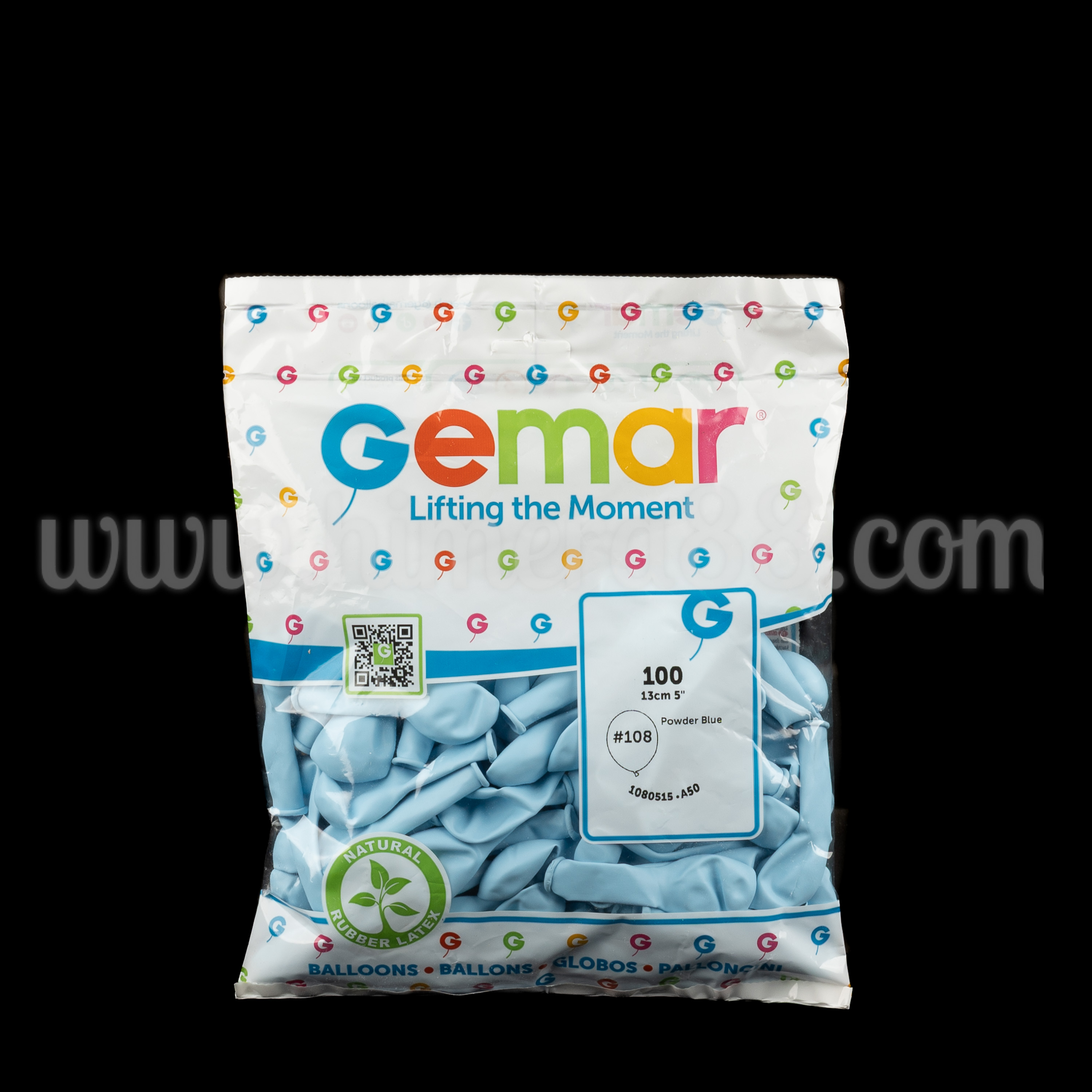 Балони GEMAR A50/100БР Powder Blue - изглед 1
