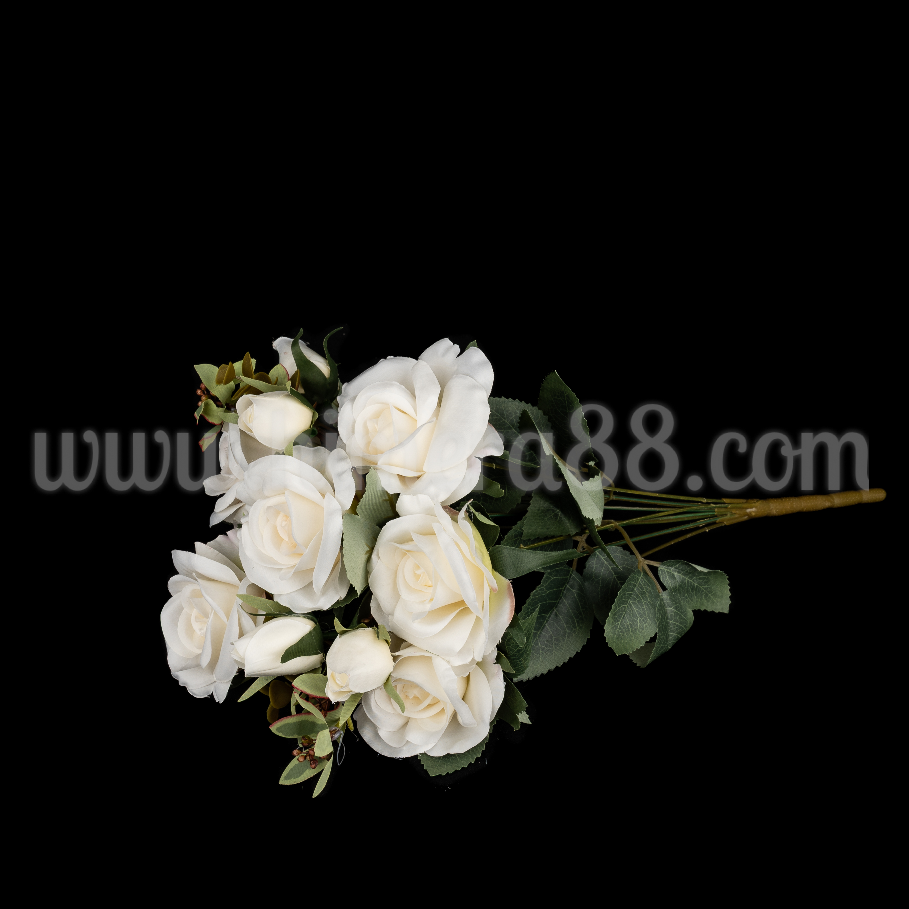 Букет рози Gloria Dei 8.5cm/9стр Écru - изглед 2