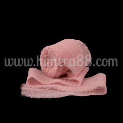 Копринена панделка 4см/5м Antique Pink