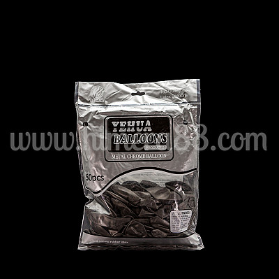  Балони Хром 50бр BLACK