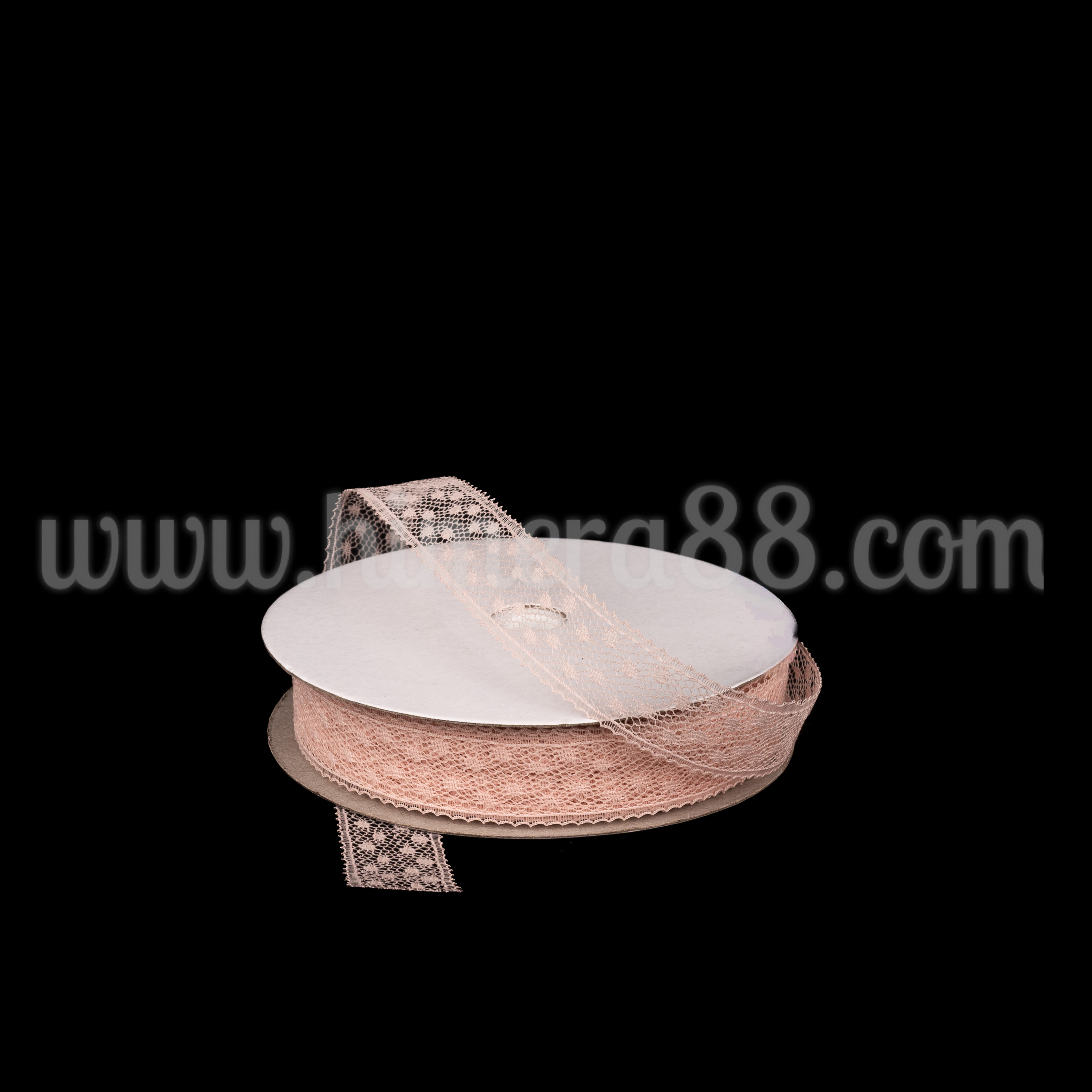 Декоративна дантела WAVE POINT 1,5см*20м Antique Pink - изглед 1