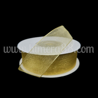 Органзена панделка 2cm/23м OLD GOLD