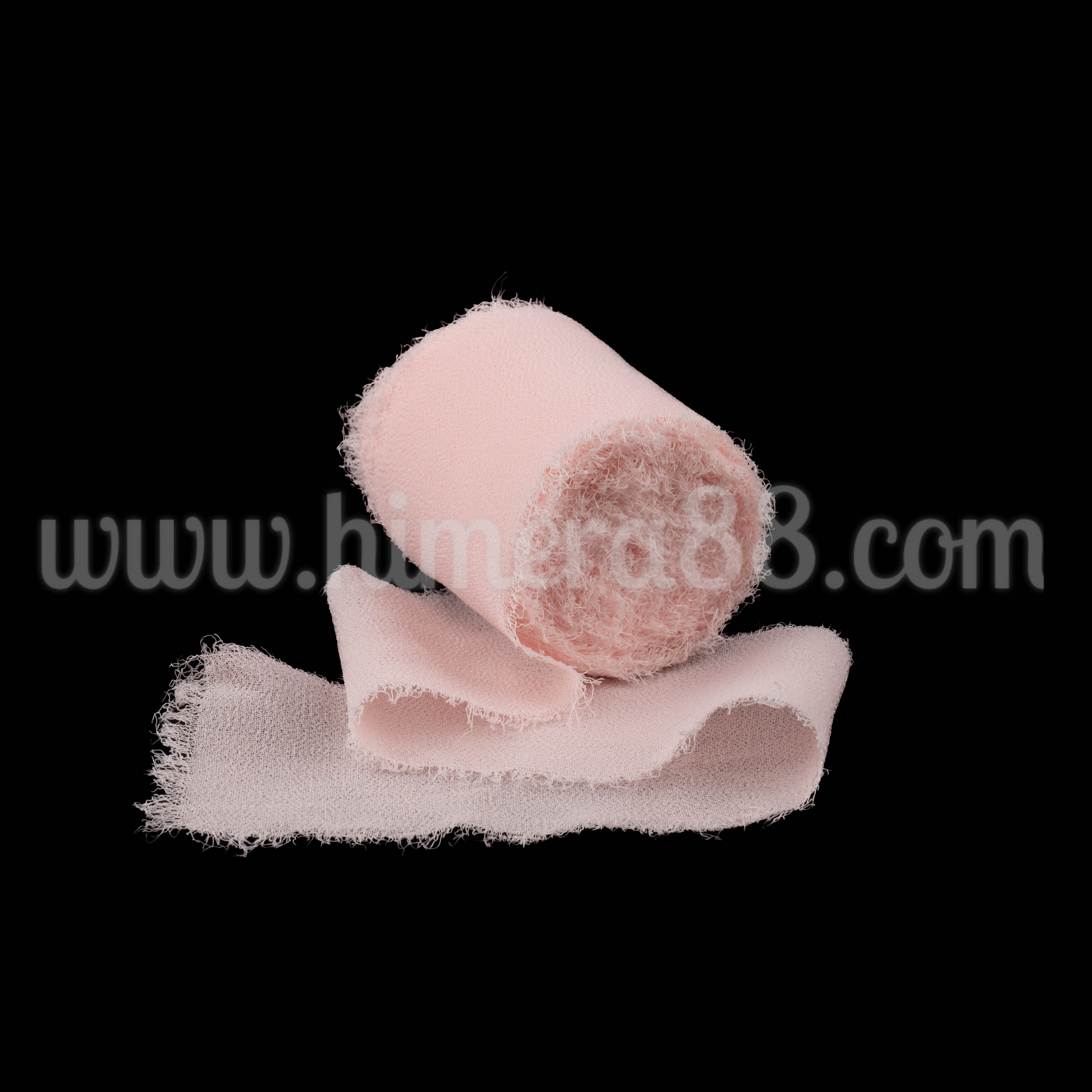 Копринена панделка 4см/5м Powder - изглед 1