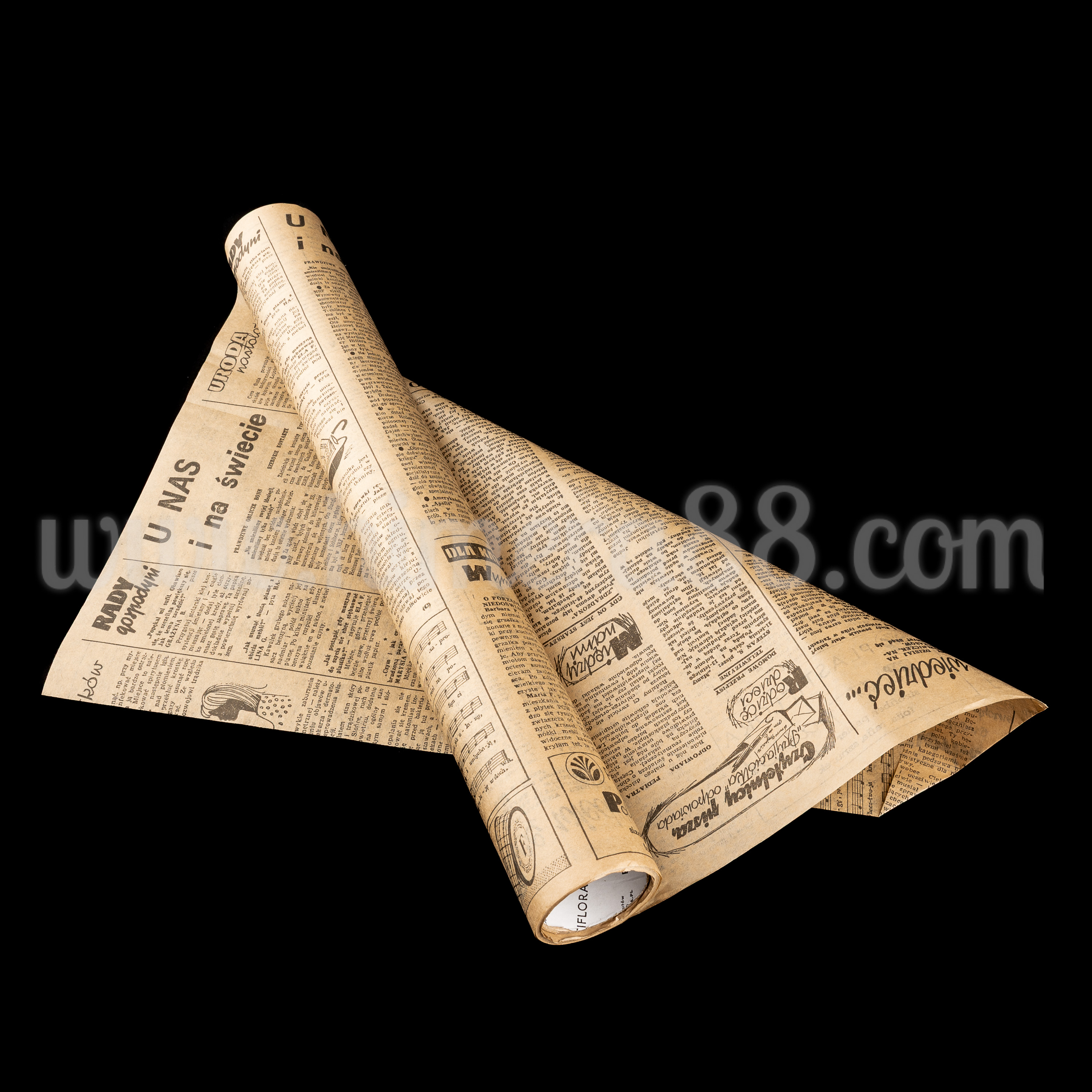 Опаковъчна хартия Newspaper 50cm/10m - изглед 2
