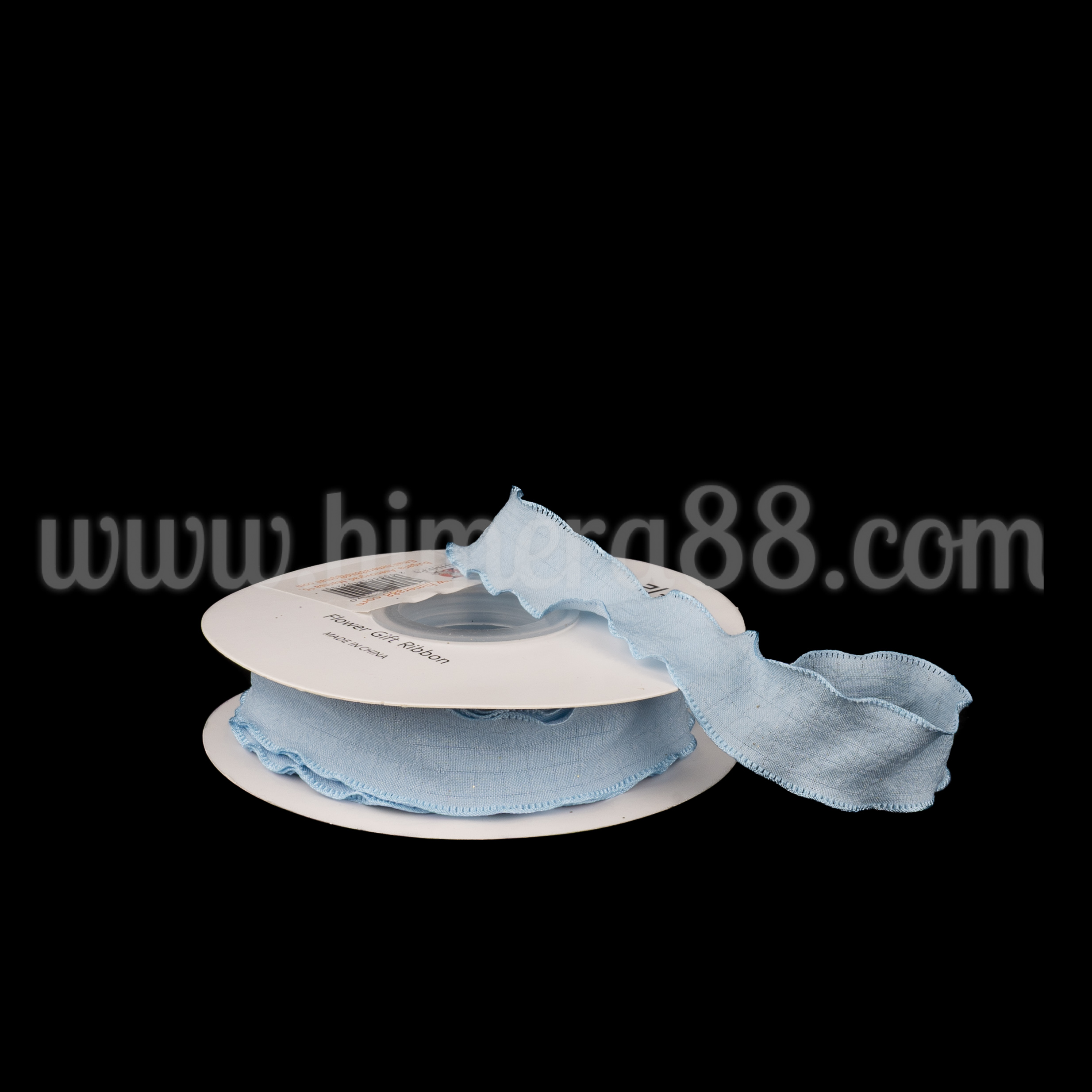 Декоративна панделка Algea 2.5cm/10y Baby Blue - изглед 1