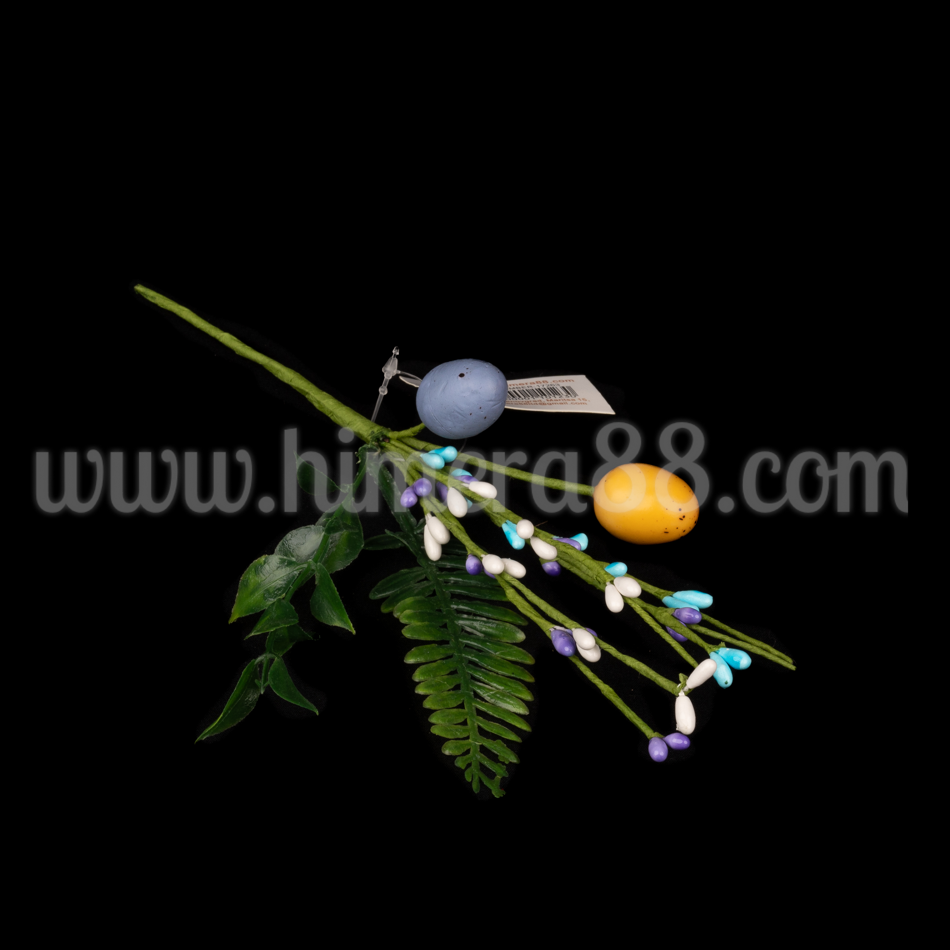 Великденска клонка Purple 24см - изглед 2