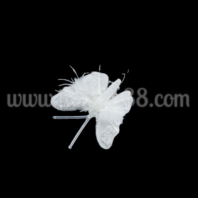 Бяла пеперуда 5СМ FLUFF