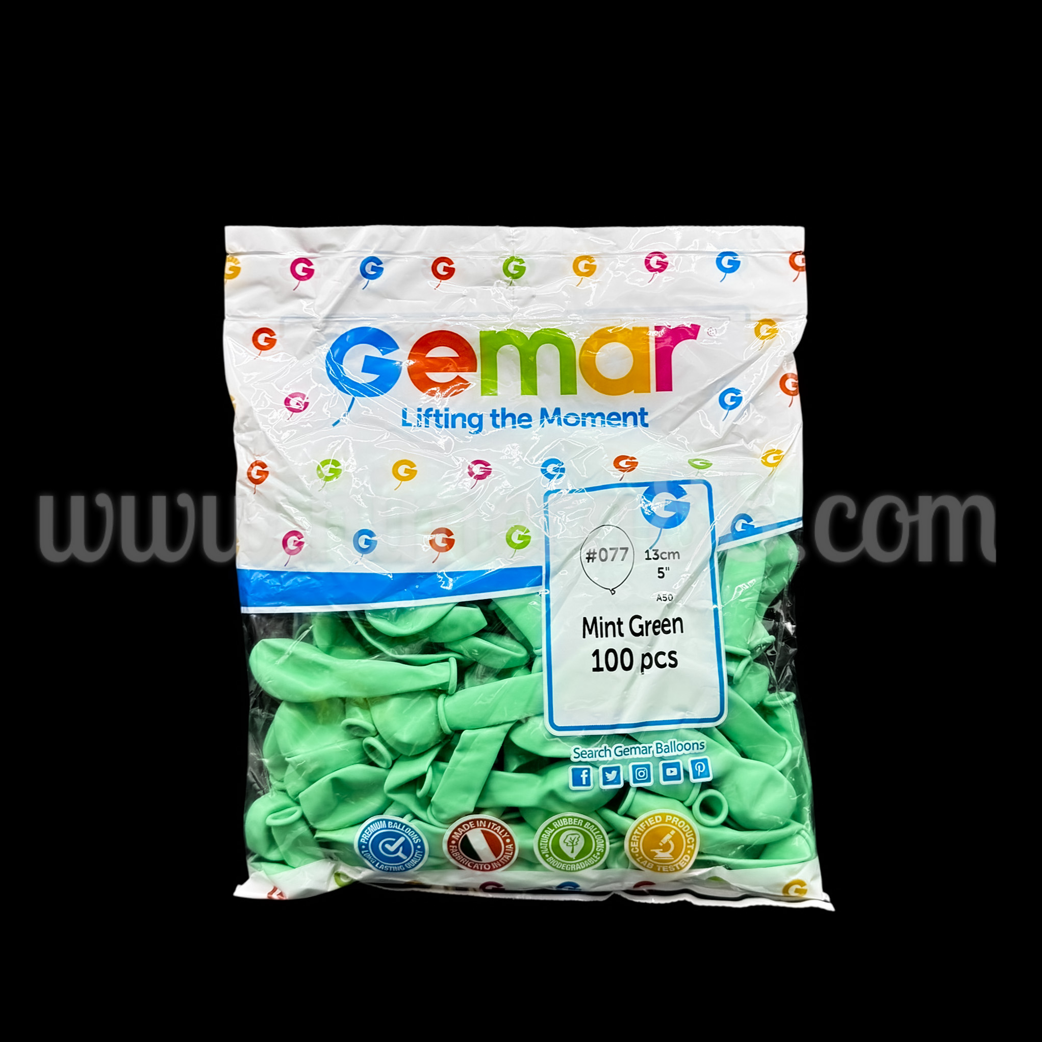 Балони GEMAR A50/100БР MINT - изглед 1