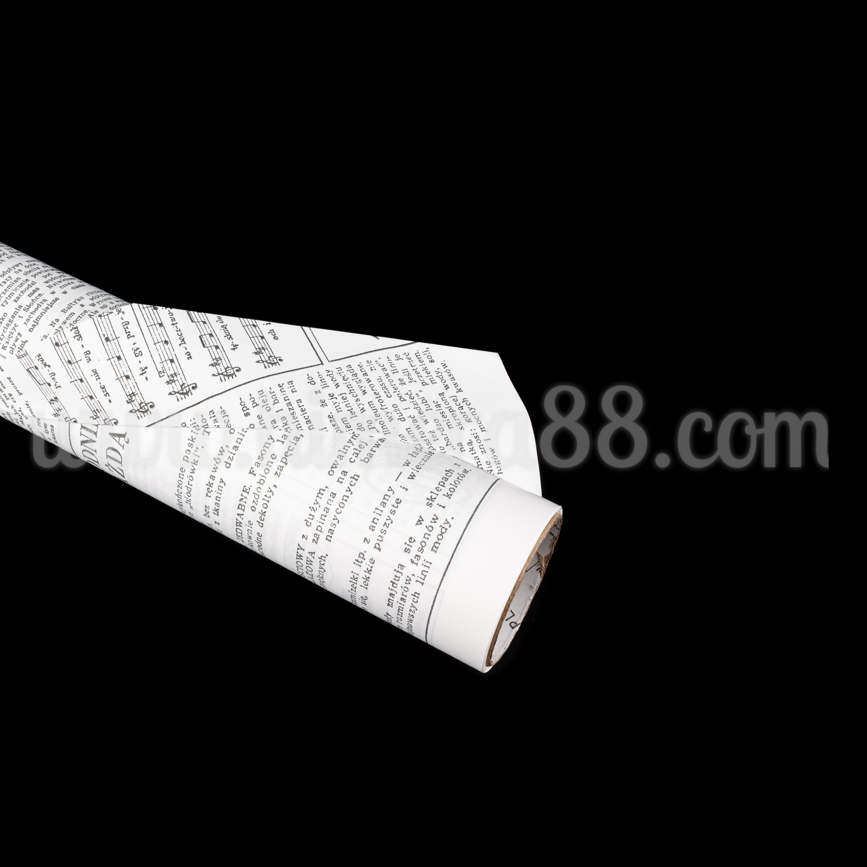 Опаковъчно фолио Newspaper 50cm/8m White - изглед 1