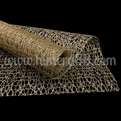 Мрежа паяжина 48cm/5y White Gold