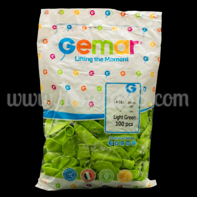 Балони GEMAR G90 100БР LIGHT GREEN