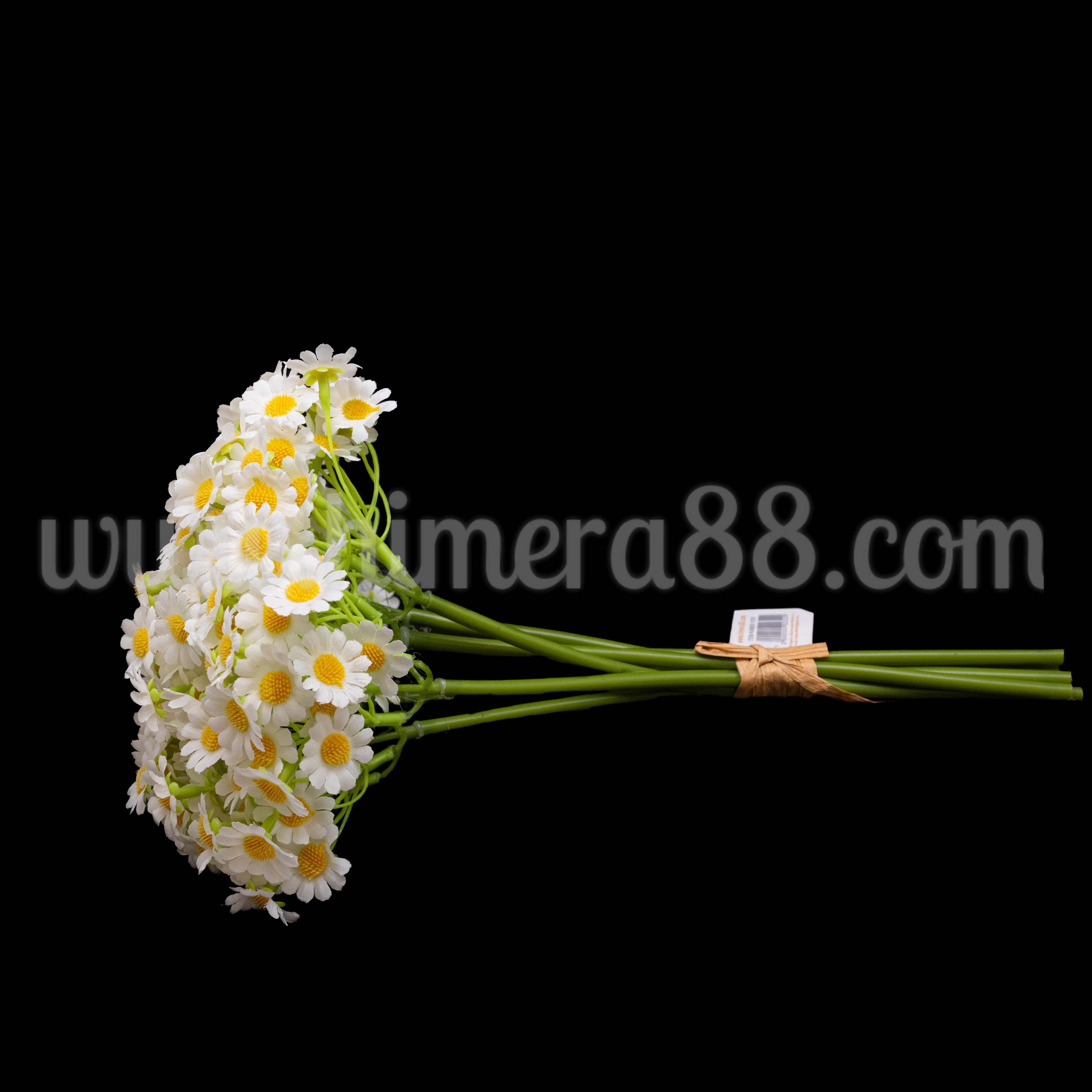 Букет маргаритa Fresh White 2.5см/7стр - изглед 2