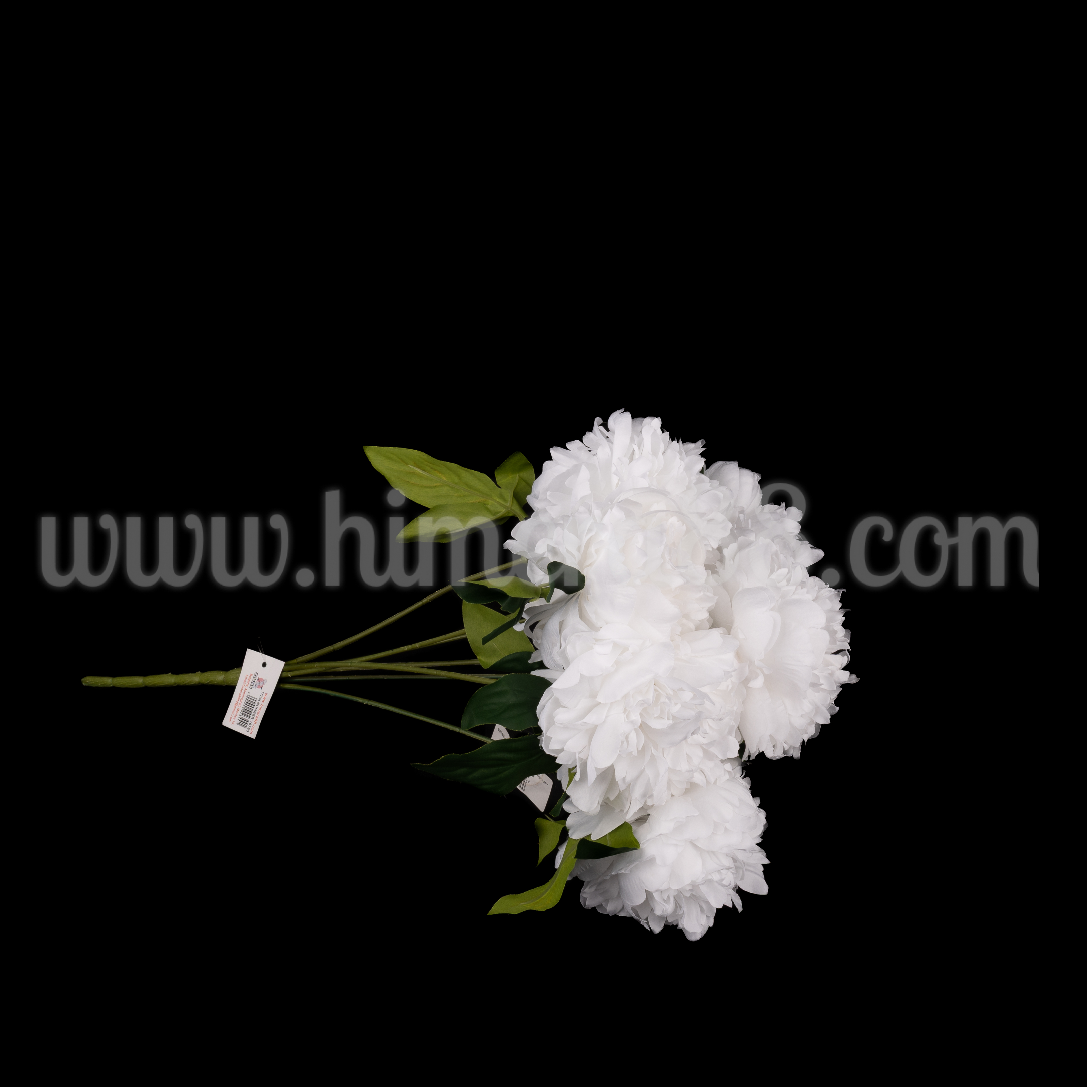 Букет божури Лунна река White - изглед 2