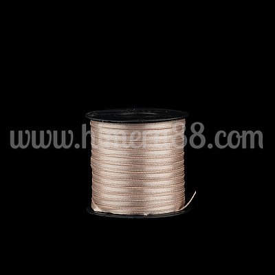 Сатен лента 0.3cm/100m Dark Cappuccino