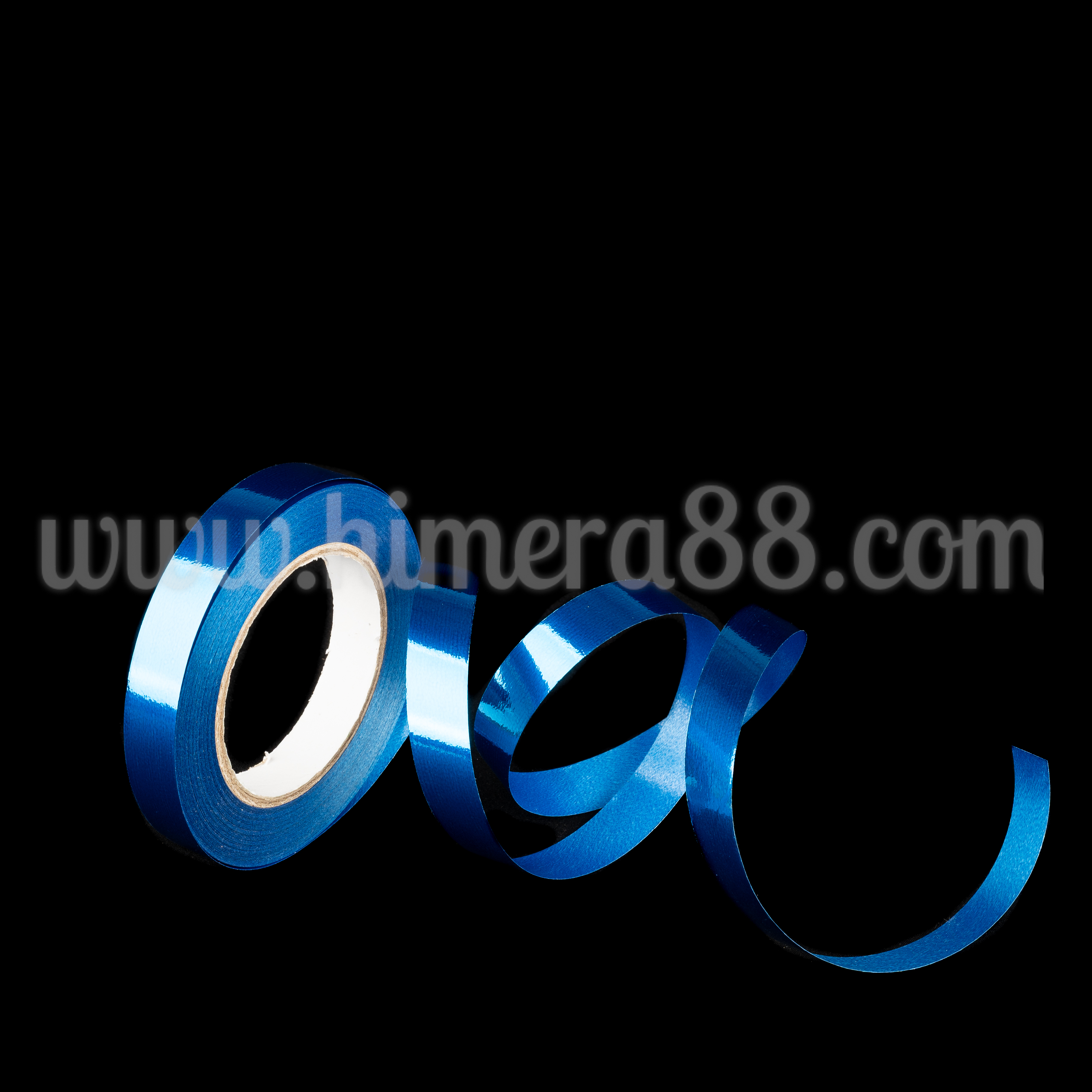 Гръцка лента панделка Metallic 19mm/40m - Тюркоаз  - изглед 1