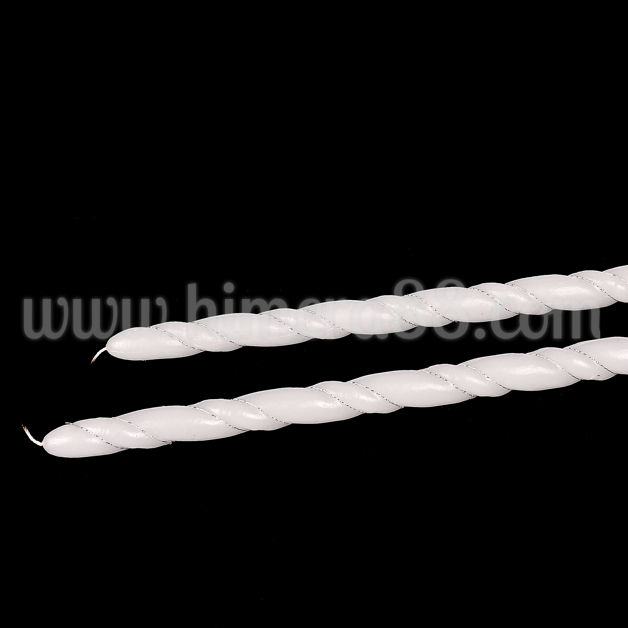 Ритуални свещи к-т 40см №5 Silver - изглед 2