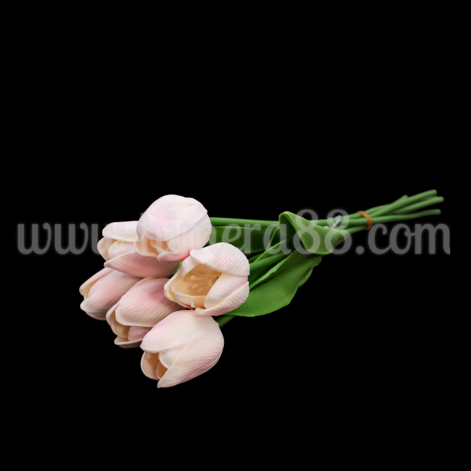 Букет лалета 6БР SOFT TOUCH Pink Powder - изглед 1