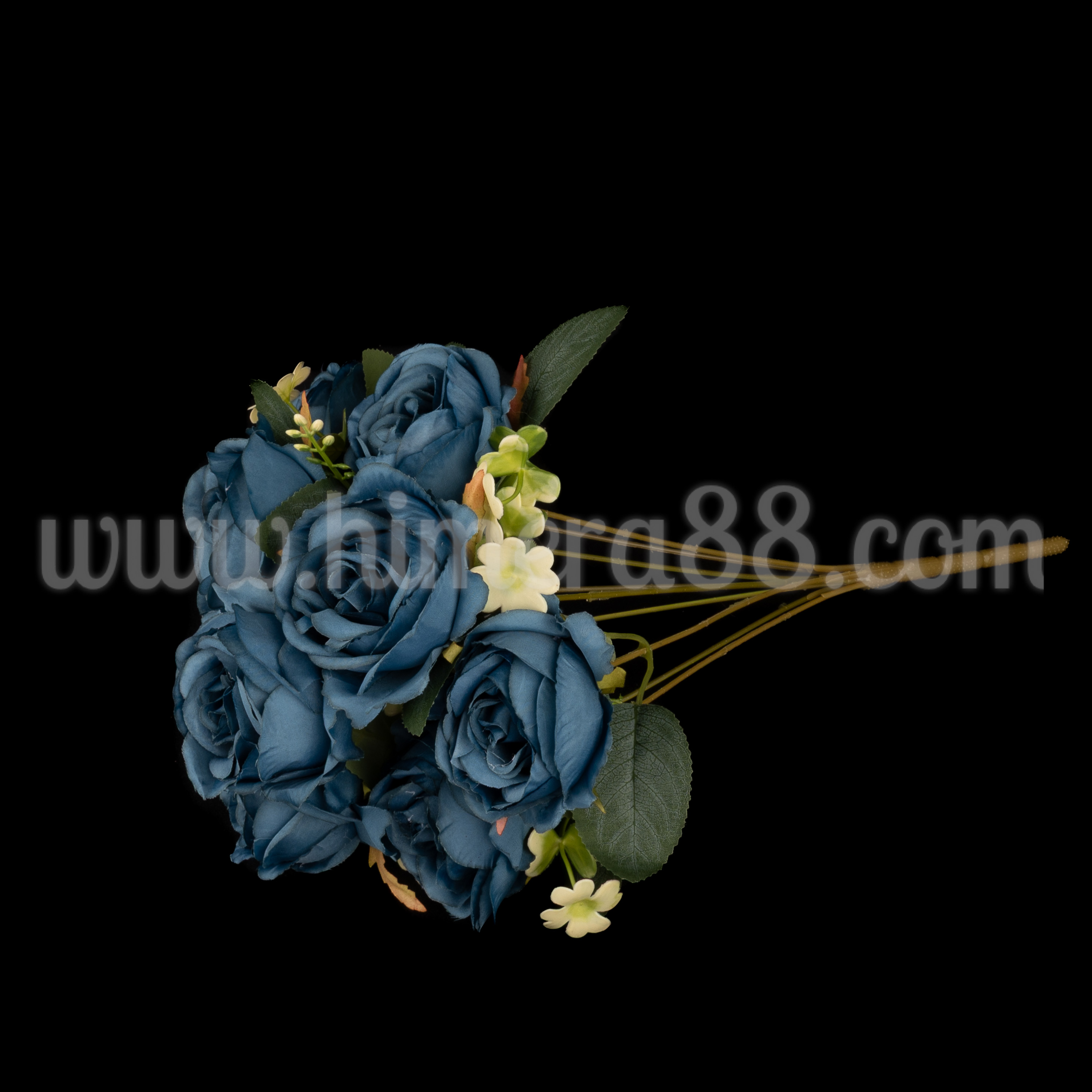 Букет рози АНДРЕ DARK BLUE - изглед 2