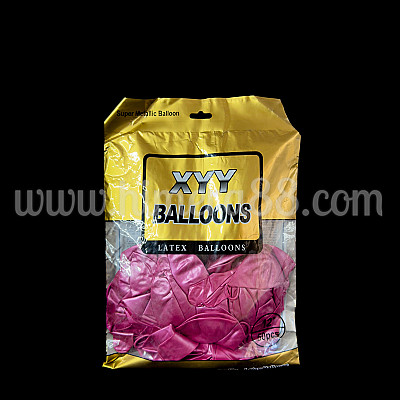 Балони Хром 50бр CYCLAMEN