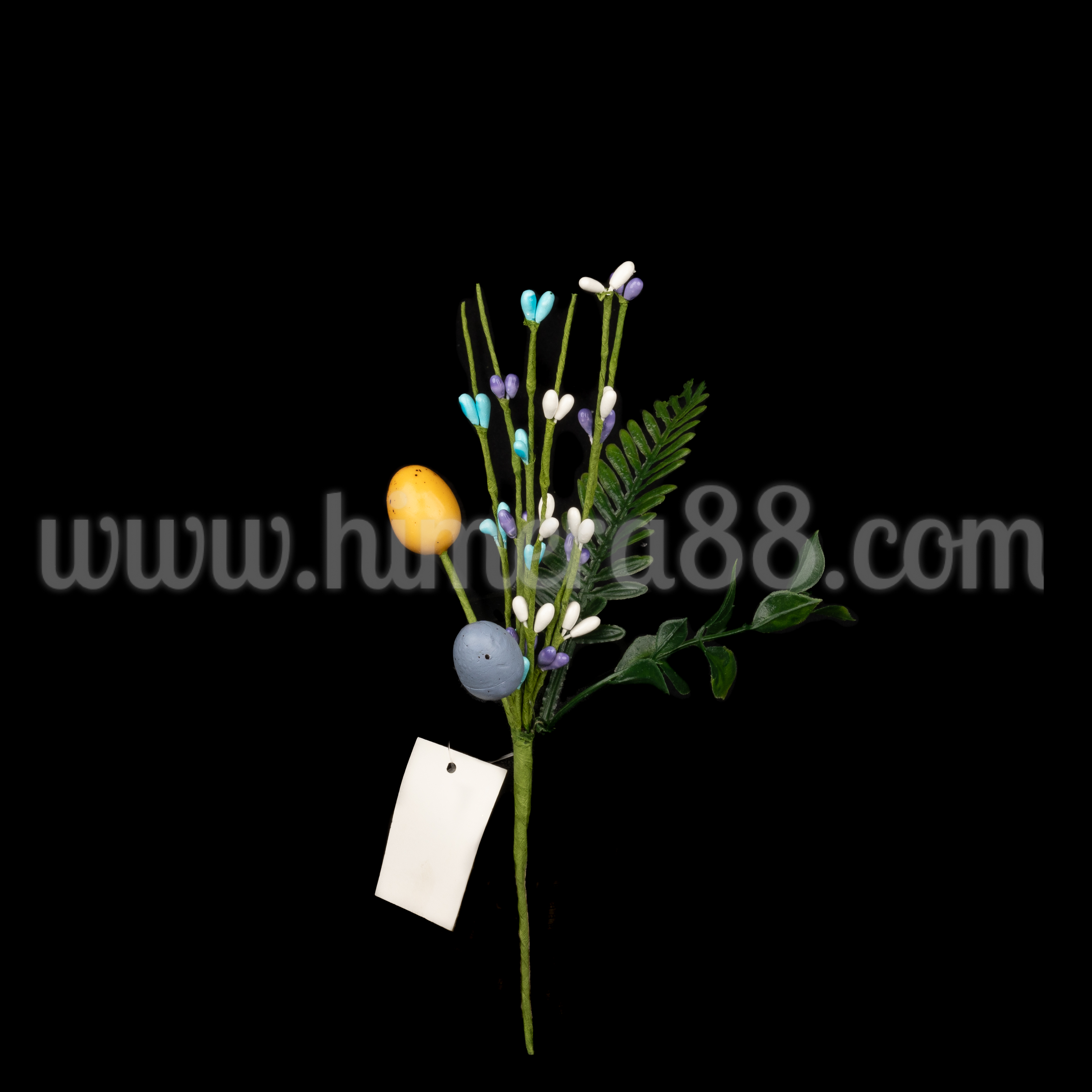 Великденска клонка Purple 24см - изглед 1