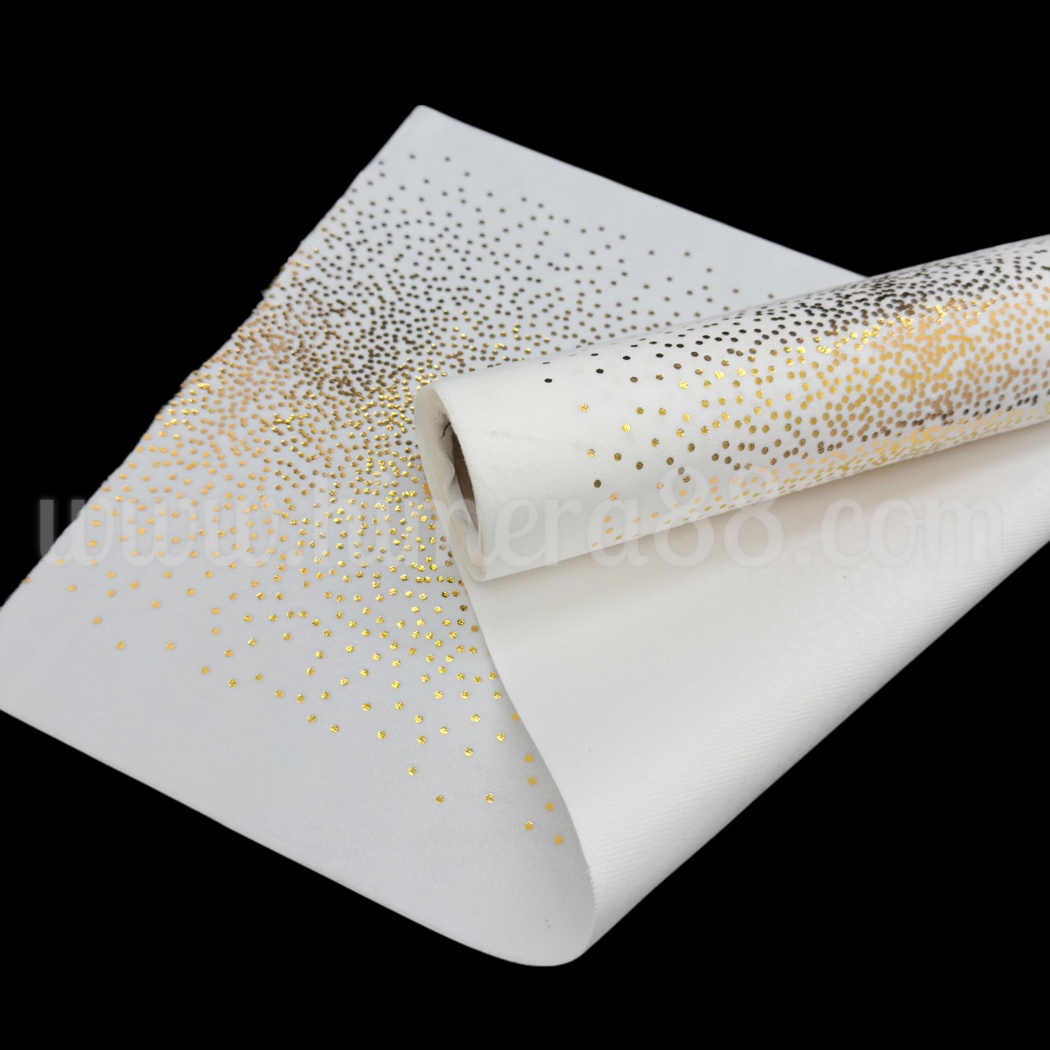 Бял пплюш Gold Dot 28cm/3y - изглед 4