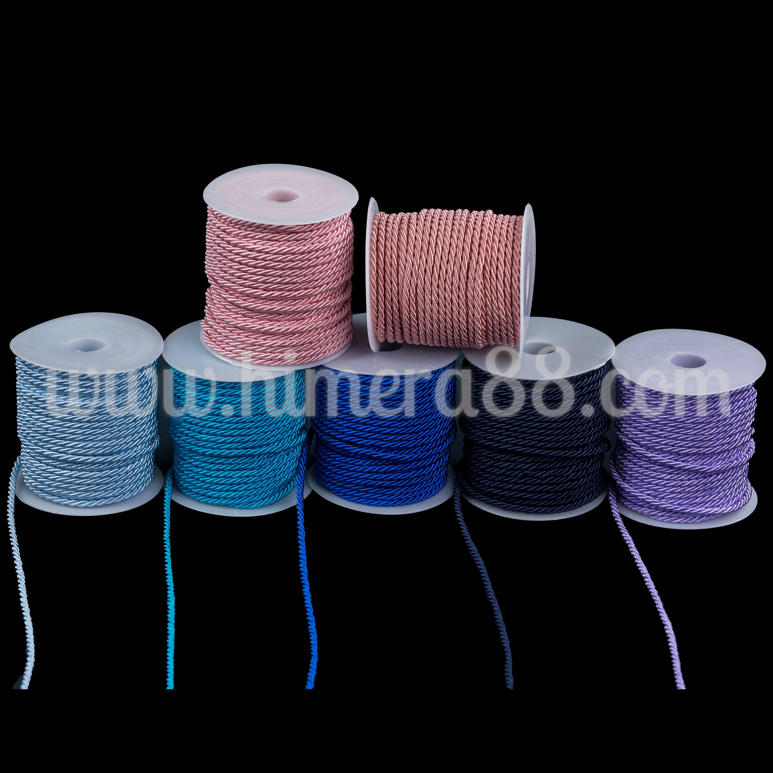 Декоративно въже 3MM/25M BABY PINK - изглед 1