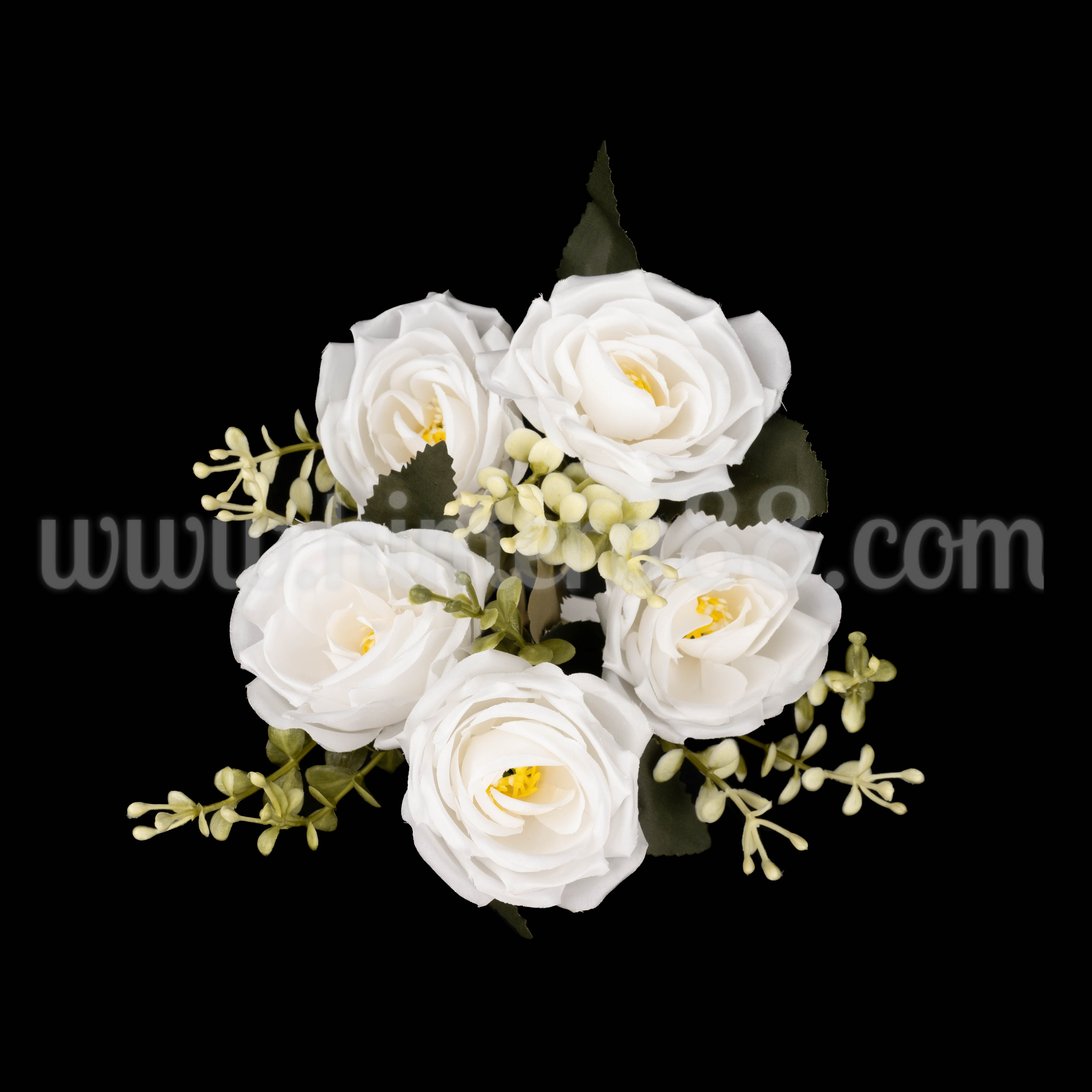 Букет рози Weisse Wolke White - изглед 1
