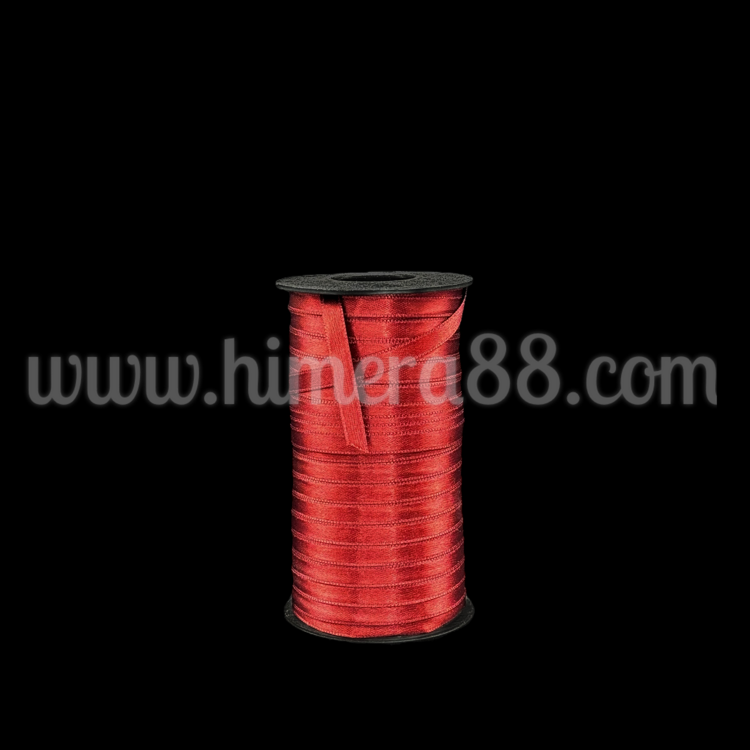 Сатен лента 0.6СМ/100М Dark Burgundy - изглед 1