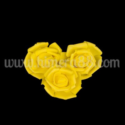 Рози фоам чашка 7СМ/100БР Yellow