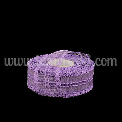 Тъкана панделка с корда 4СМ/10М Purple