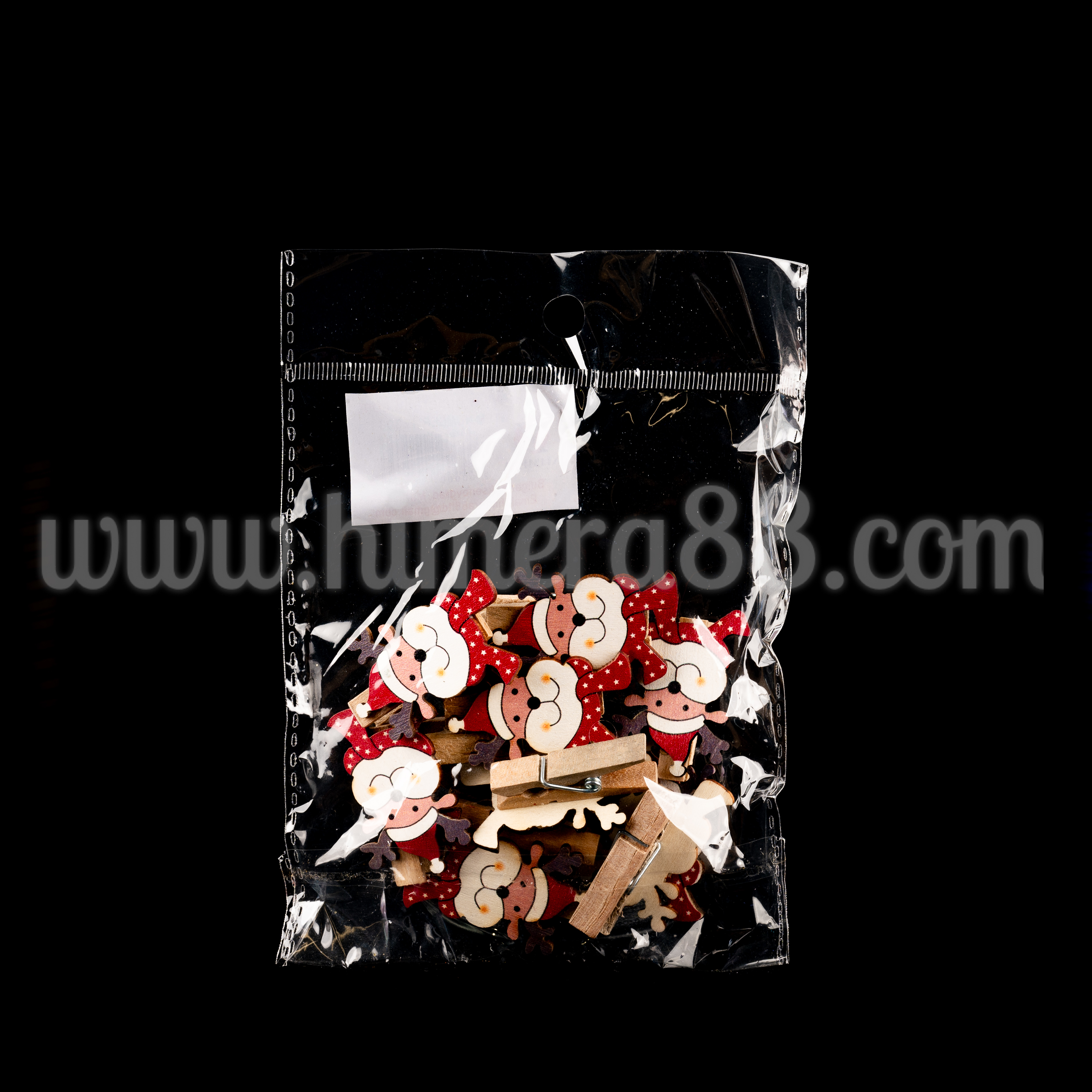 Коледна щипка Deer 12бр - изглед 2