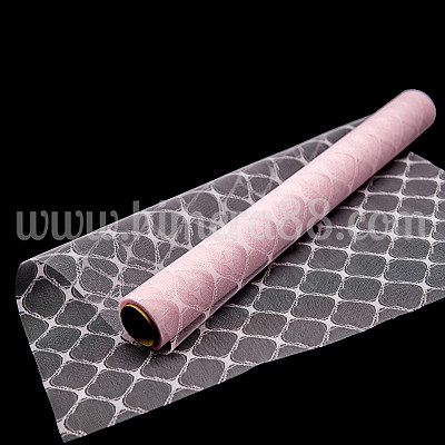 Декоративна мрежа Rhombus 48CM BABY PINK