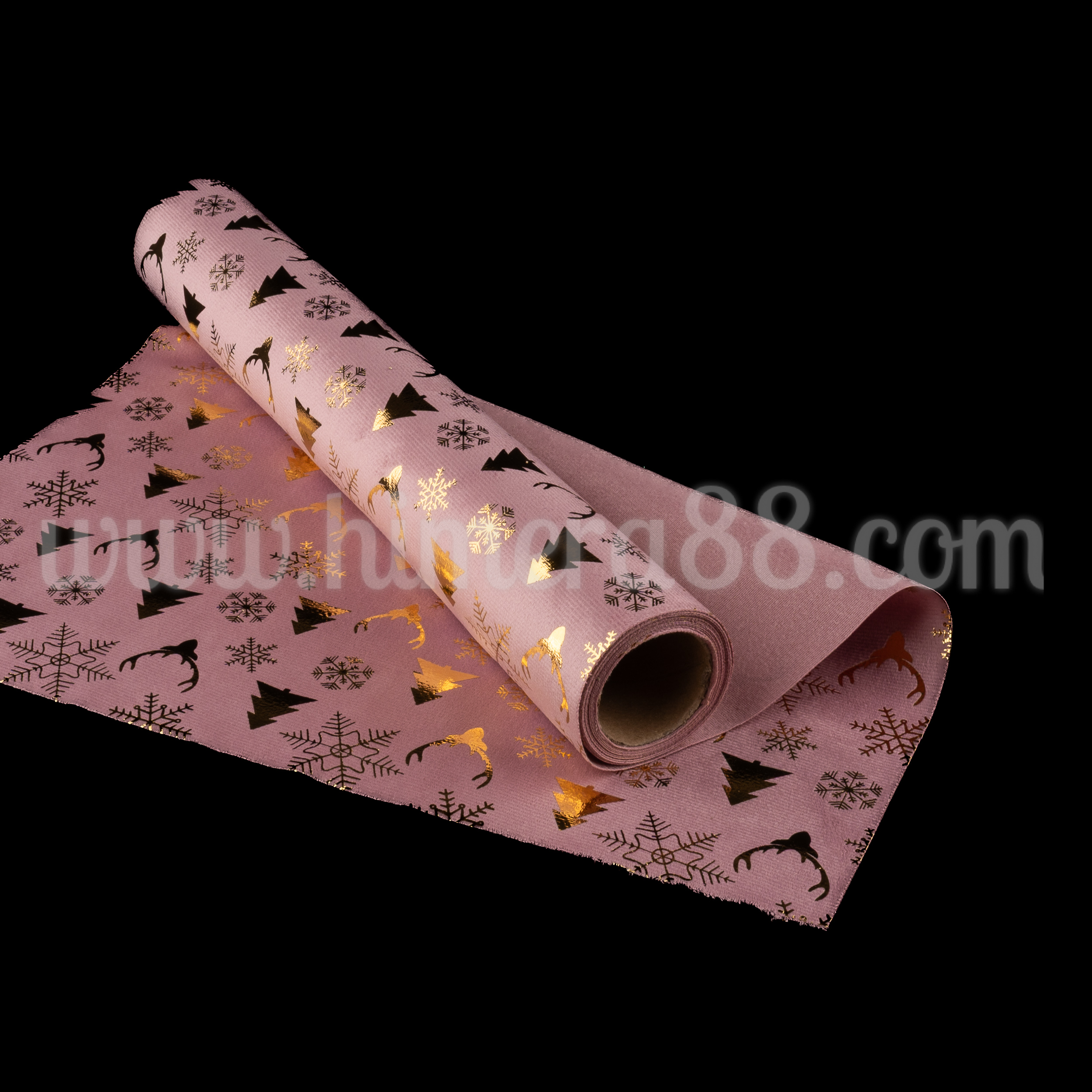 Декоративен плат Кадифе Gold Christmas 37cm/3y - Химера 88 Декоративен плат Кадифе Gold Christmas 37cm/3y
