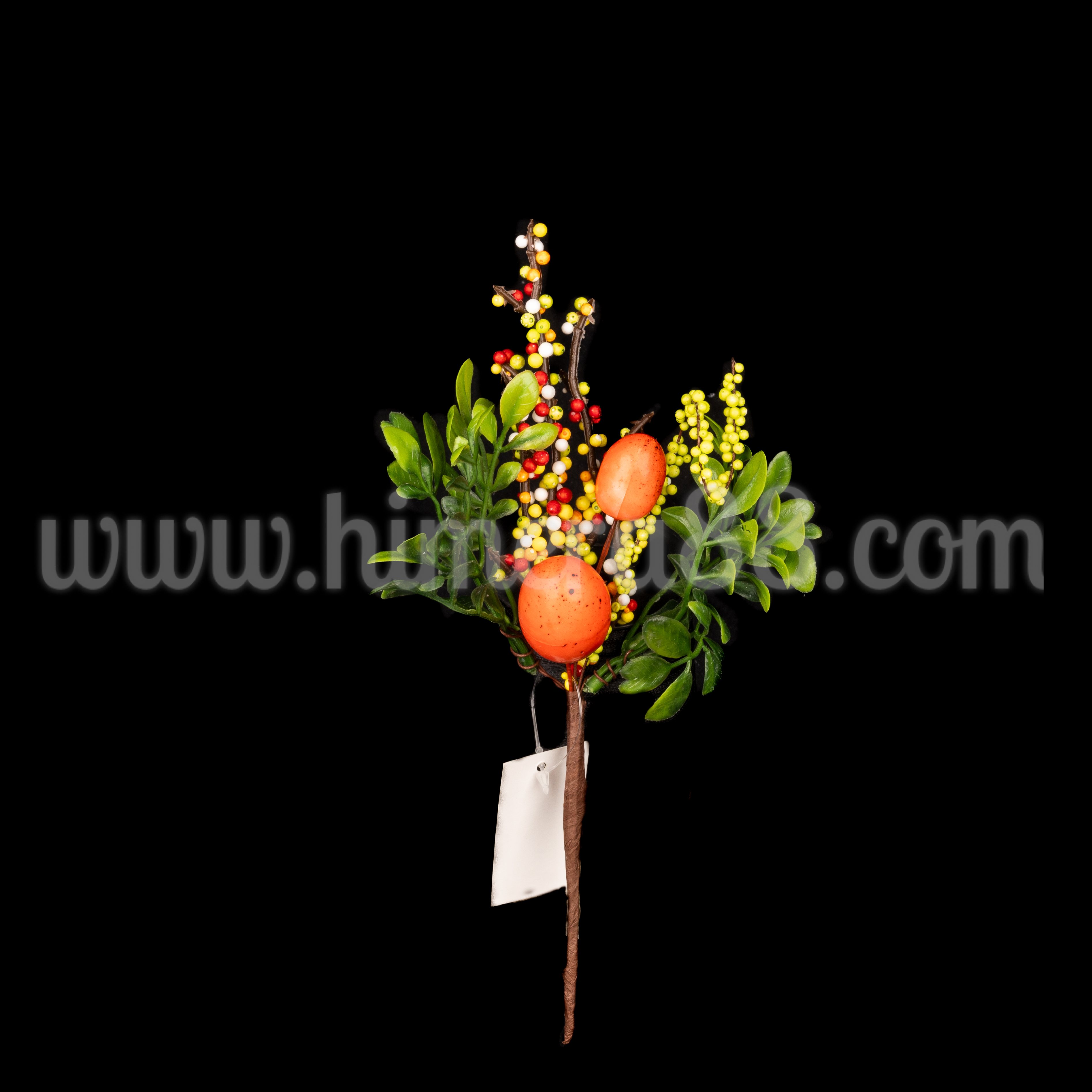 Великденска клонка Orange 24см - изглед 2