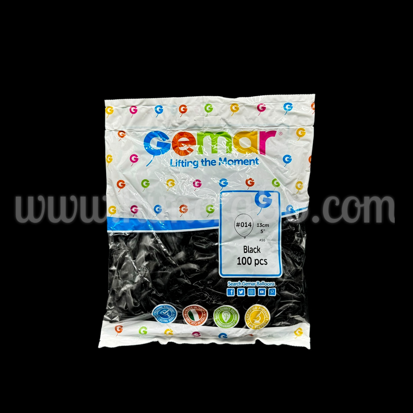 Балони GEMAR A50/100БР BLACK