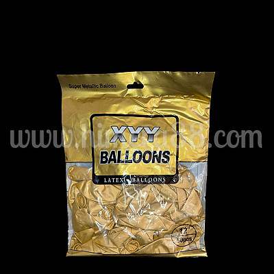 Балони Хром 50бр OLD GOLD