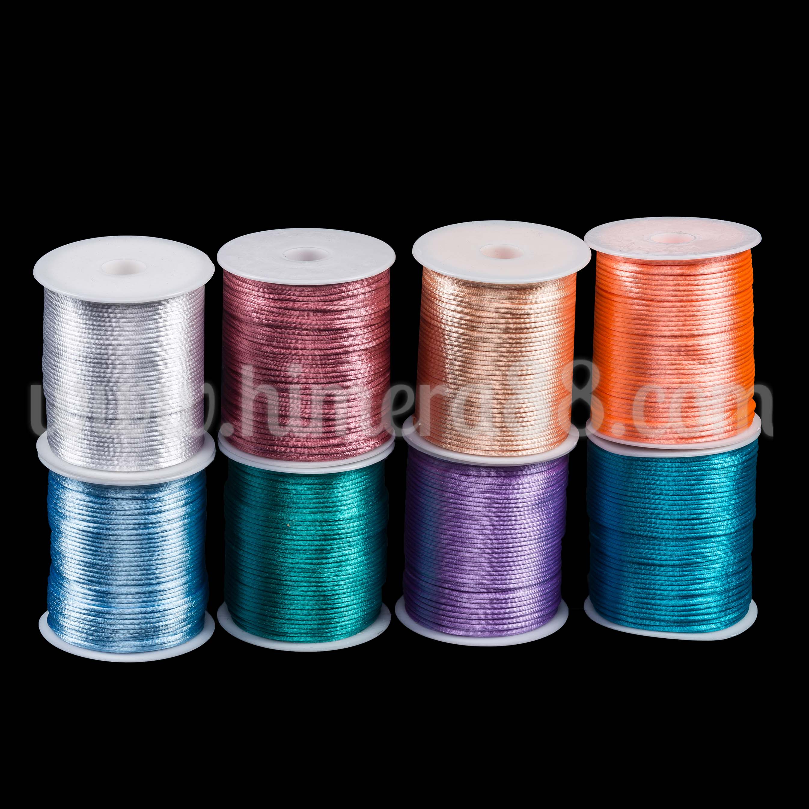 Цветен шнур 100y Peach - изглед 1