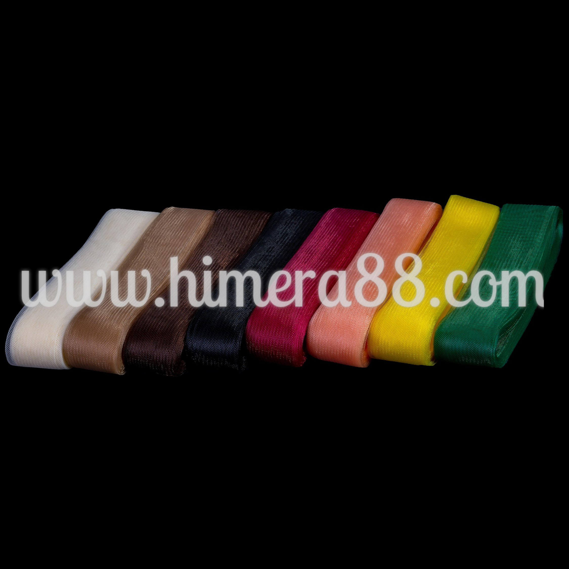 Кринолин лента 5cm/25y Dark Green - изглед 1