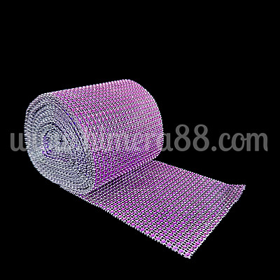 Декоративна лента камъни 12cm/10y Purple