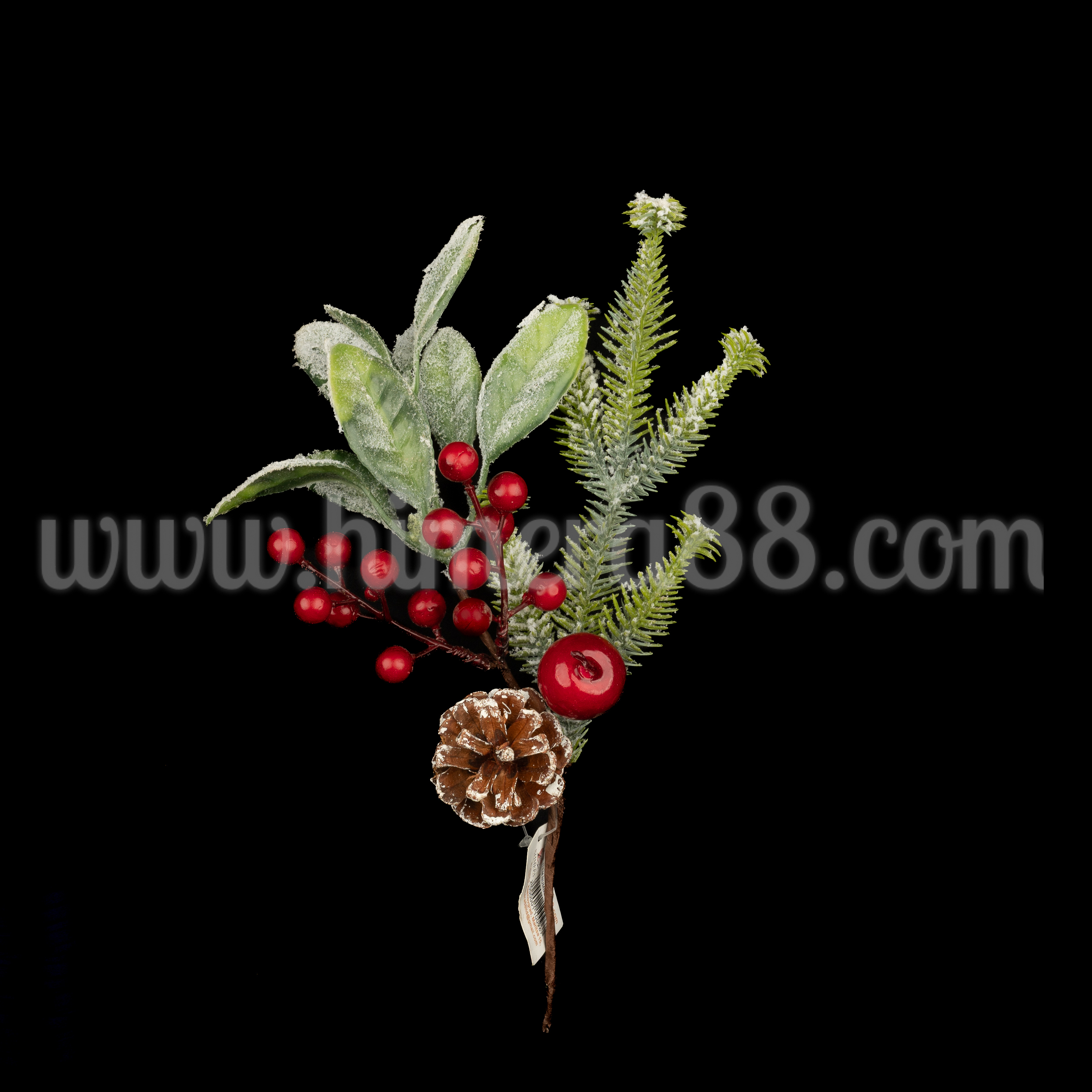 Коледен Клон Red Apple 30cm - изглед 1