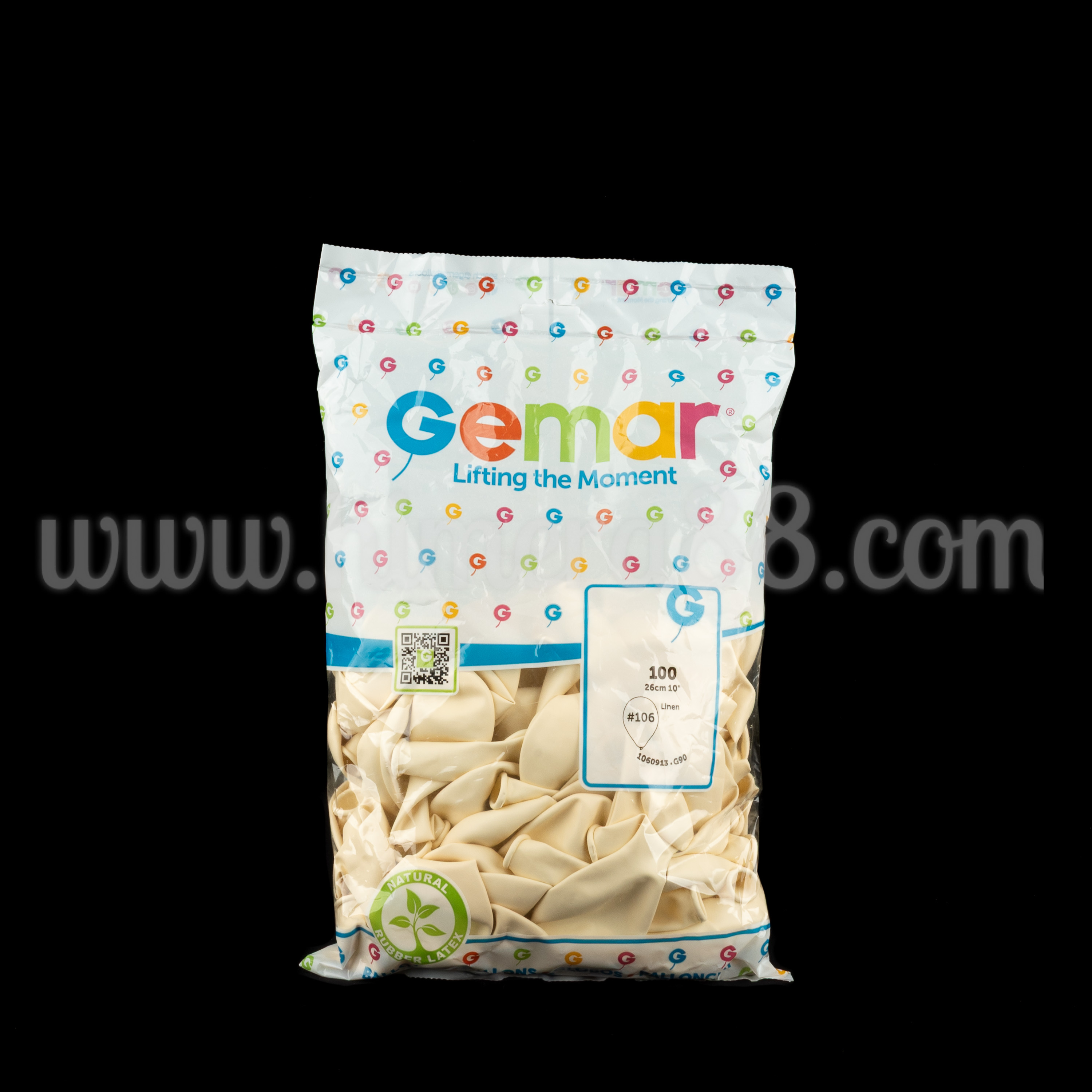 Балони GEMAR G90 100БР LINEN - изглед 1