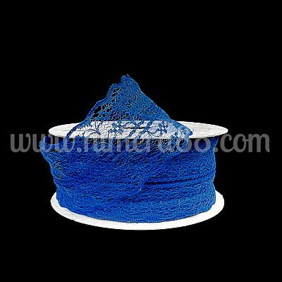Цветна дантела 5CM/25Y King Blue
